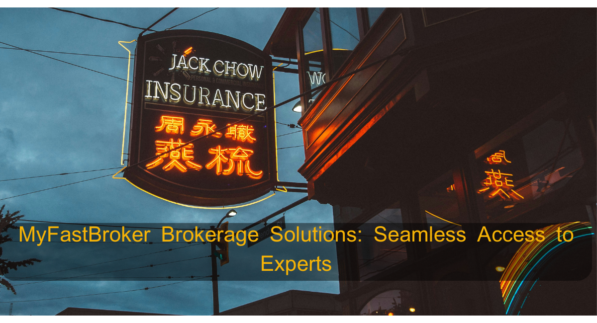 myfastbroker insurance brokers
